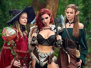 Porno D&d World - Sweetie Fox, Diana Rider And Arinafox In Hook-up Escapade