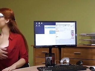 Loan4k. Captivating Tits For The Credit Manager