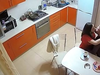 Hidden Webcam Shows Black-haired Fledgling Shows Big Backside And Fucks In Rear End